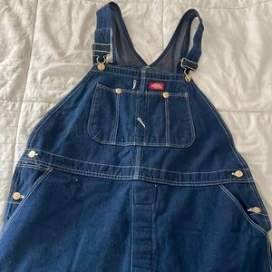 Dickies denim overalls